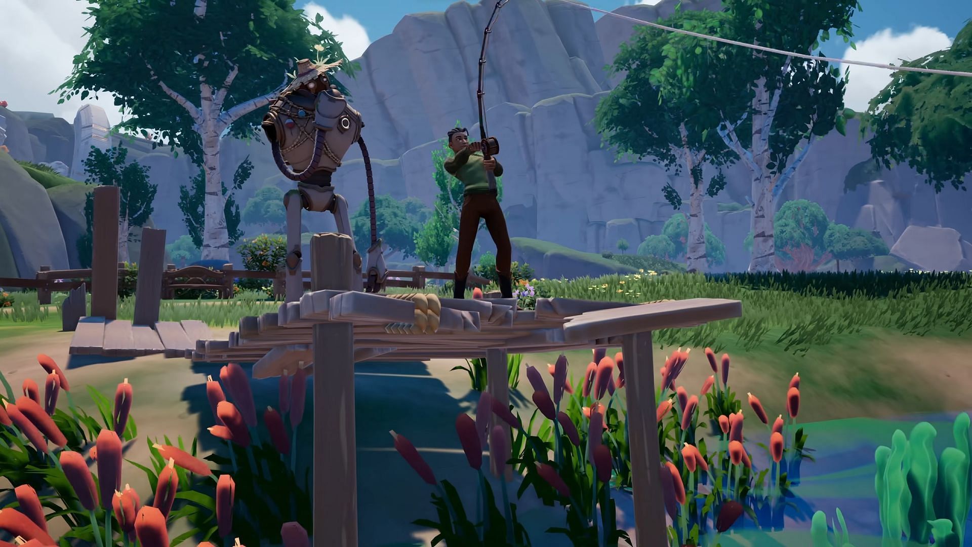 No special tools are needed. Use your basic fishing rod. (Image via Singularity 6 Corporation)